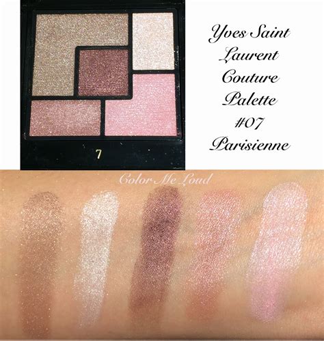 yves saint laurent couture palette in couleurs 08|ysl couture colors.